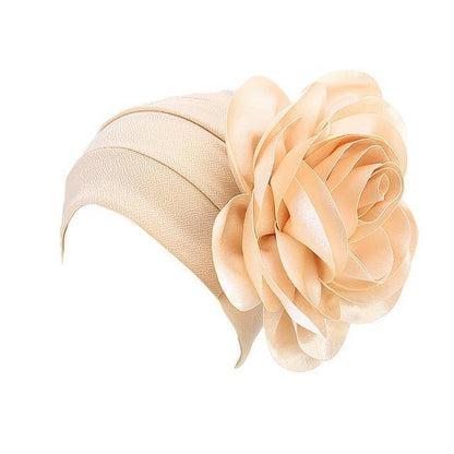 greatexpectation Bonnet  Big Flower Turban Hat freeshipping - greatexpectation