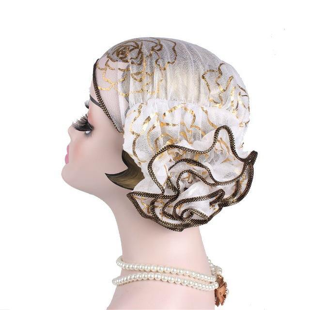 greatexpectation Big Flower Muslim Hijab Headwear freeshipping - greatexpectation