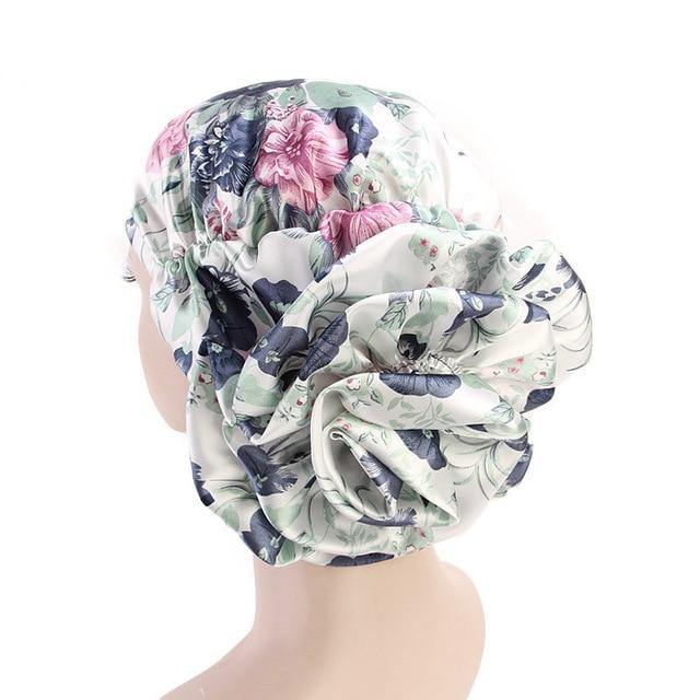 greatexpectation Big Flower Muslim Hijab Headwear freeshipping - greatexpectation