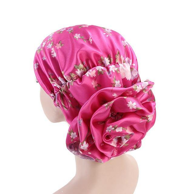 greatexpectation Big Flower Muslim Hijab Headwear freeshipping - greatexpectation