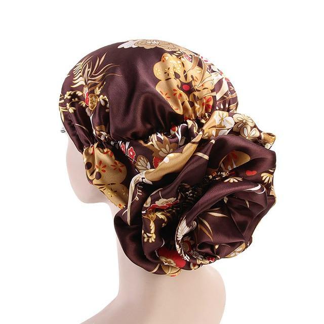 greatexpectation Big Flower Muslim Hijab Headwear freeshipping - greatexpectation