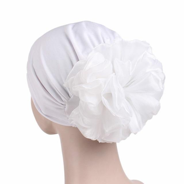 greatexpectation Big Flower Muslim Hijab Headwear freeshipping - greatexpectation