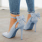 Ladies Buckle Strap Bowknot Series