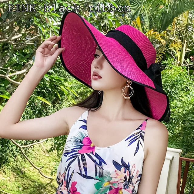 Sun Straw Summer Beach Hat