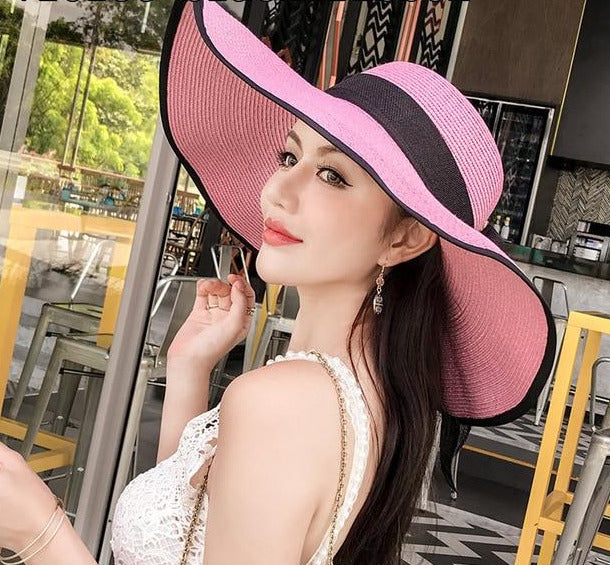 Sun Straw Summer Beach Hat