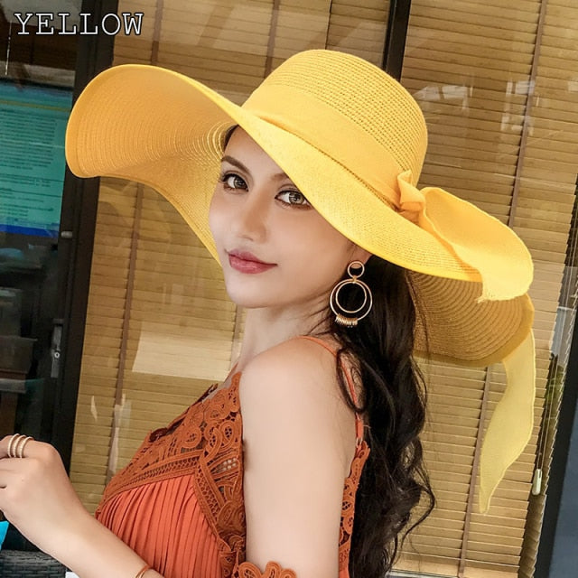 Sun Straw Summer Beach Hat