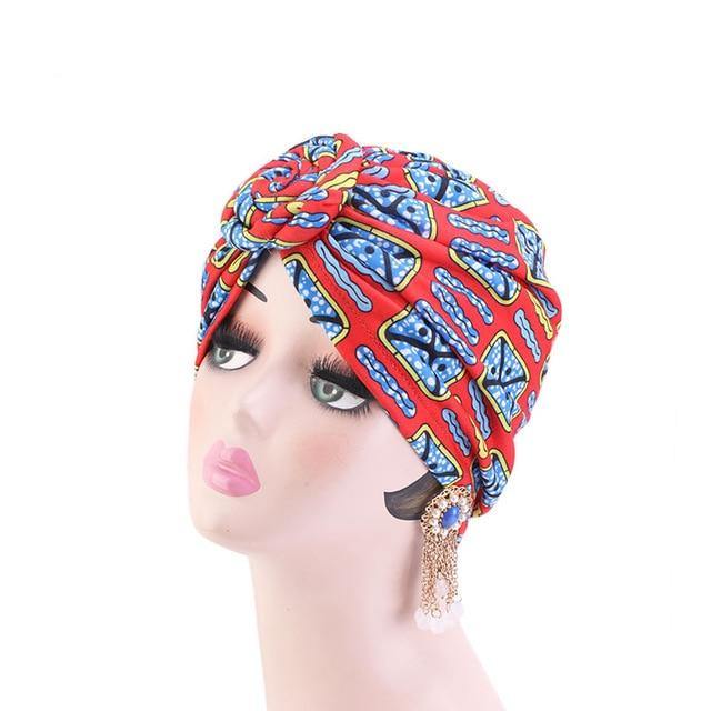 African Turban: Floral Print Turban