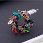 Morkopela Big Flower Crystal Brooch For Women Fashion Brooch Pin Bouquet Rhinestone Brooches And Pins Scarf Clip Jewelry