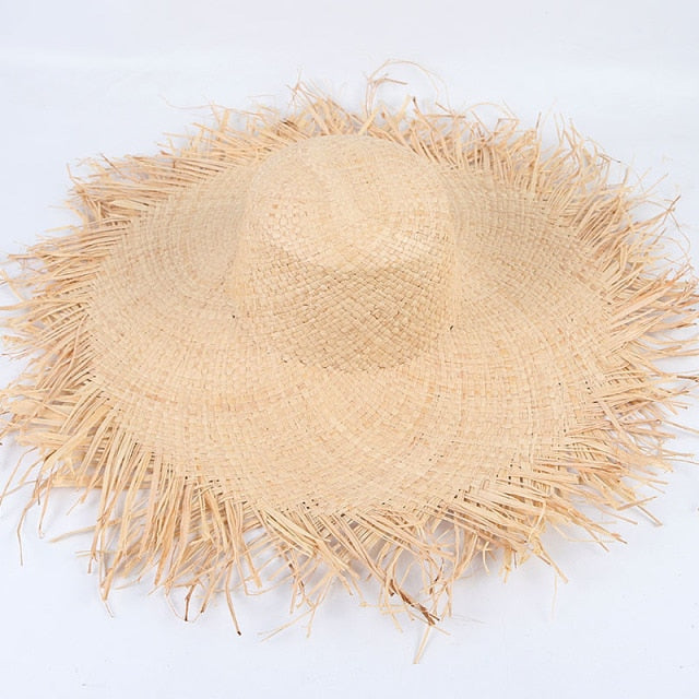 Handmade Raffia Straw Hat