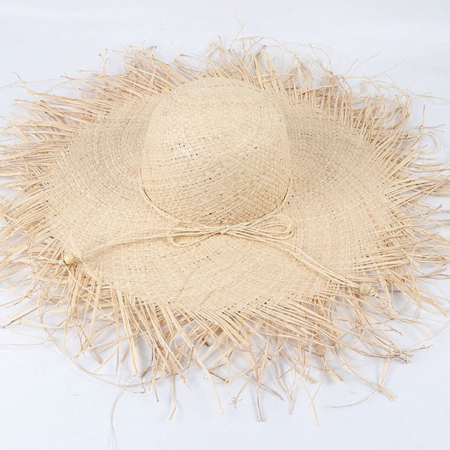 Handmade Raffia Straw Hat