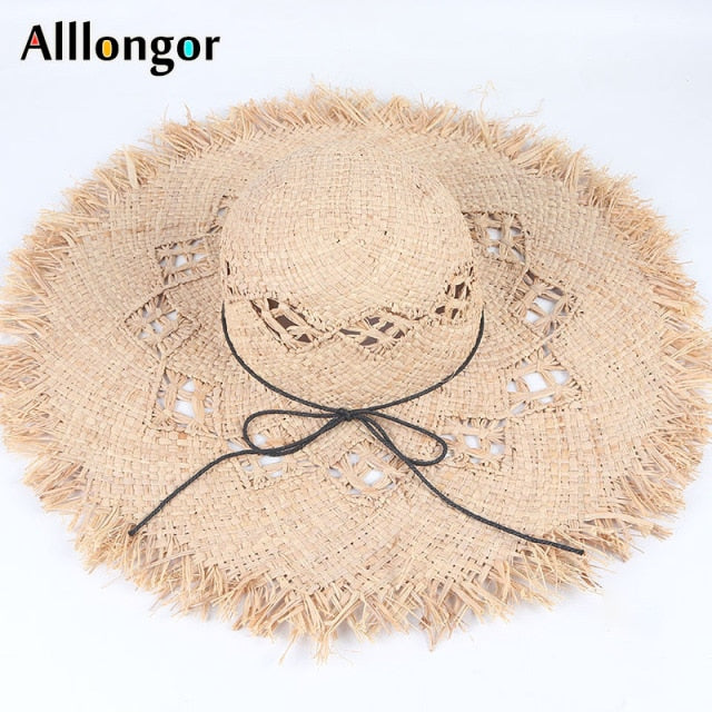 Handmade Raffia Straw Hat