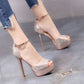 High Heels Sandals Wedding Shoes Sandalia