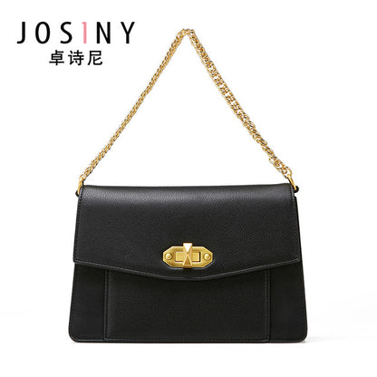 JOSINY 2021 Cute Solid Color Small PU Leather Shoulder Bags for Womem Simple Handbags Crossbody Bags Ladies CrossBody Bag