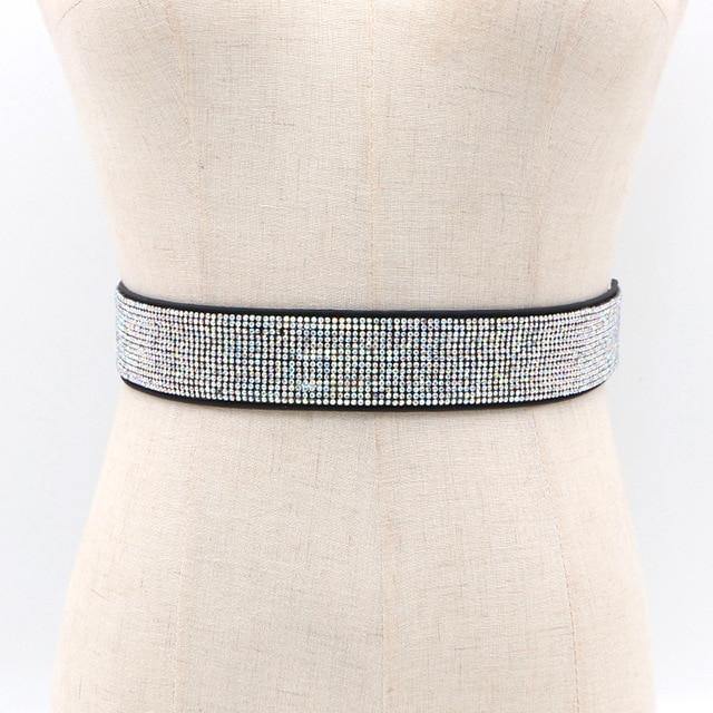 Rhinestone belt