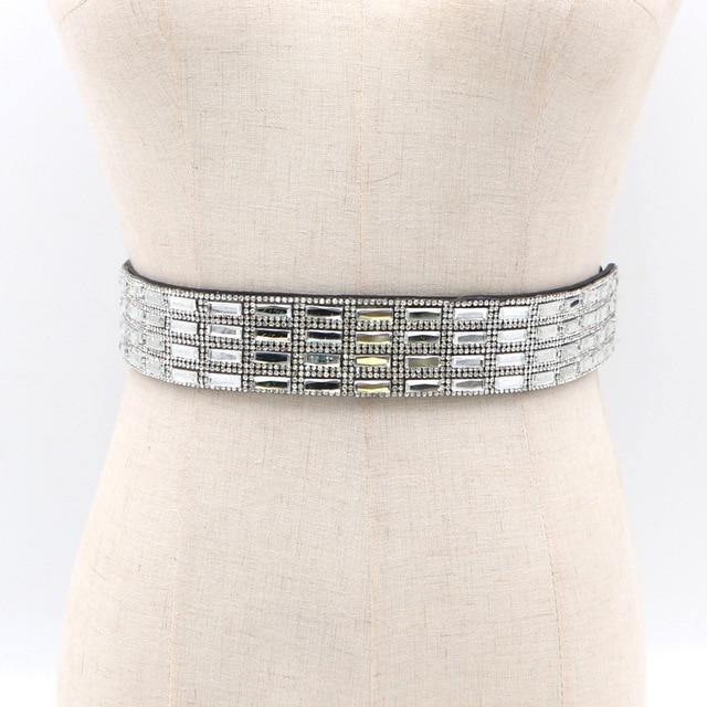 Rhinestone belt