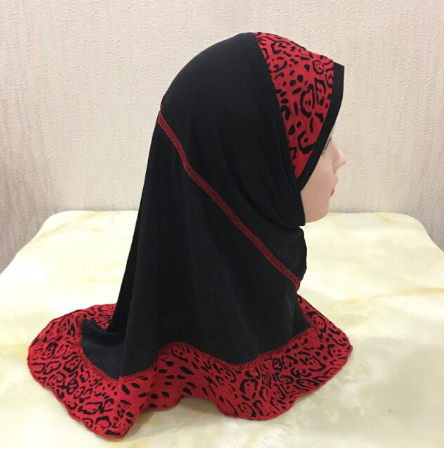 Muslim turban: Leopard patchwork Scarf