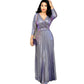 Glitter maxi dress