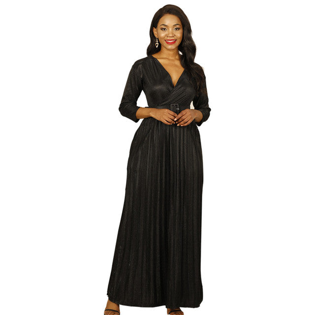 Glitter maxi dress